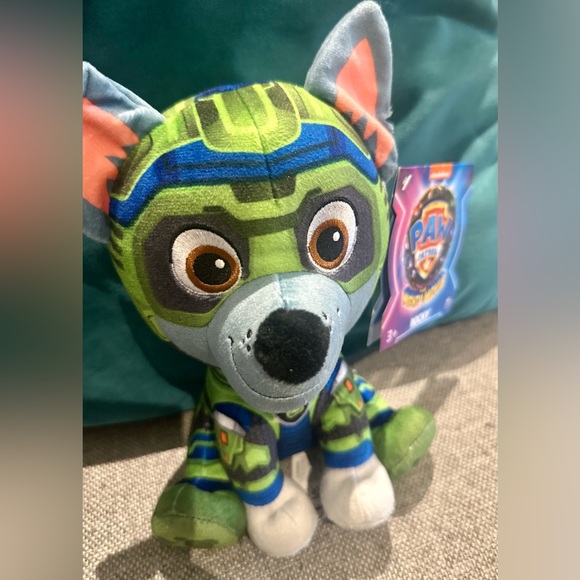 Nickelodeon Paw Patrol movie Rocky stuffed animal - Picture 3 of 8